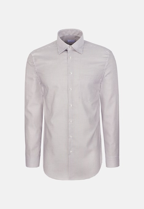 Herren Business Hemd - Karo