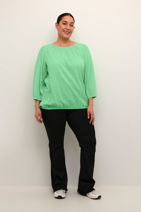 Langarm-Bluse Regular fit