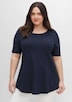 Longshirt Kurzarm Uni