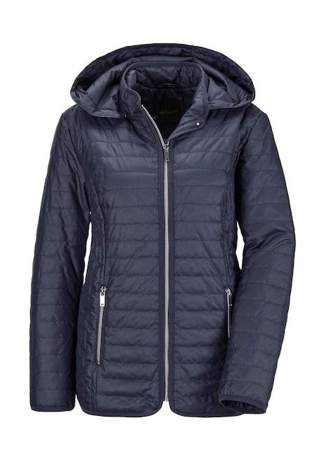 Leicht strukturierte Outdoorjacke
