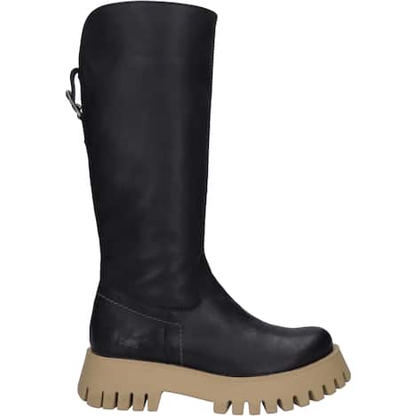 Damen Stiefel Mavie 03, schwarz-kombi