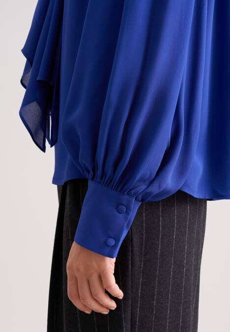 Damen Ausgestellte Bluse - Uni