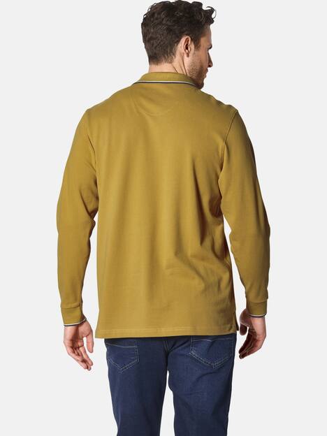 Langarm-Poloshirt MILANVETZO