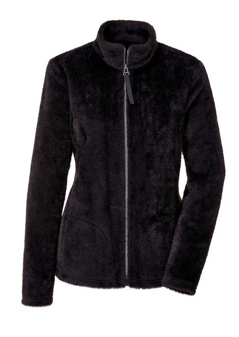 Teddyjacke mit Glanzeffekt
