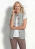 Gebreid vest met knoopsluiting
