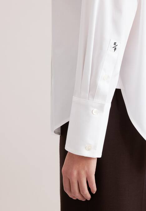 Damen Longbluse - Uni