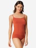 Schiesser Damen Unterhemd Modal Essentials 2-Pack terracotta,creme