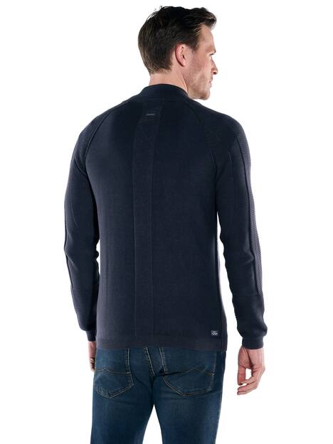 engbers Herren Cardigan , Saphirblau