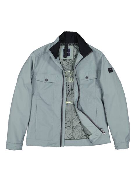 engbers Herren Funktionsjacke im Jeansjacken-Style , Gruen