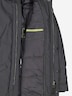 Herren Funktionsjacke mit abnehmbarer Kapuze , Schwarz
