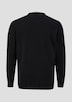 Baumwollpullover mit Logo-Stickerei