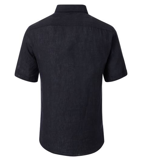 Leinenhemd uni Casual Fit