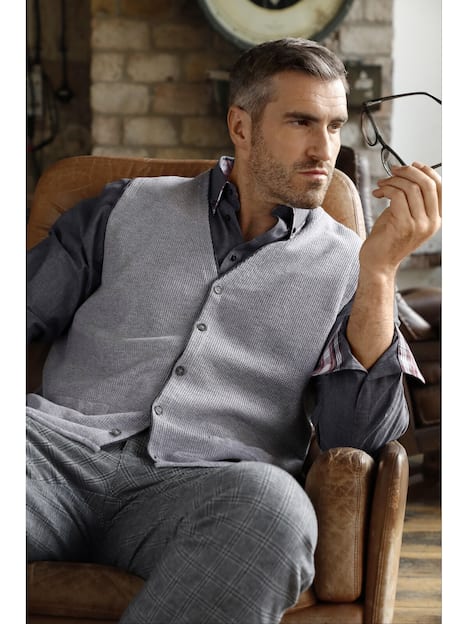 Gebreide Bodywarmer KEVAN