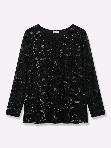 Shirt Langarm Ohne Kragen