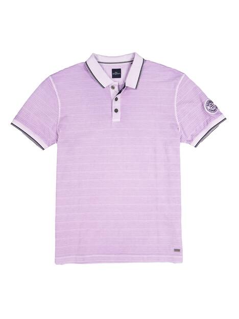 Polo-Shirt strukturiert