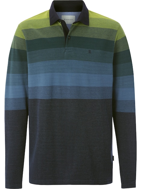 Langarm-Poloshirt LEMIN