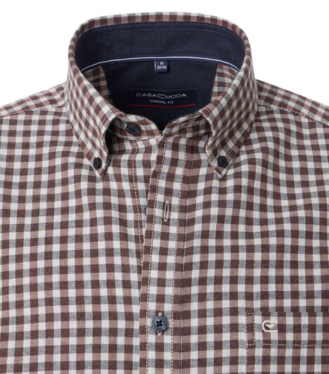 Freizeithemd kariert Casual Fit
