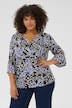 Blouse met korte mouwen Regular fit