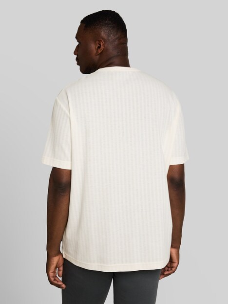 T-Shirt mit Waffelstruktur