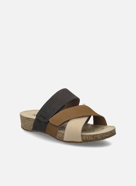 Damen Sandale Tonga 84, beige-multi