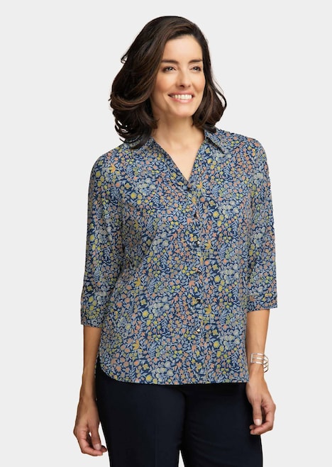 Pflegeleichte Bluse mit 3/4-Arm