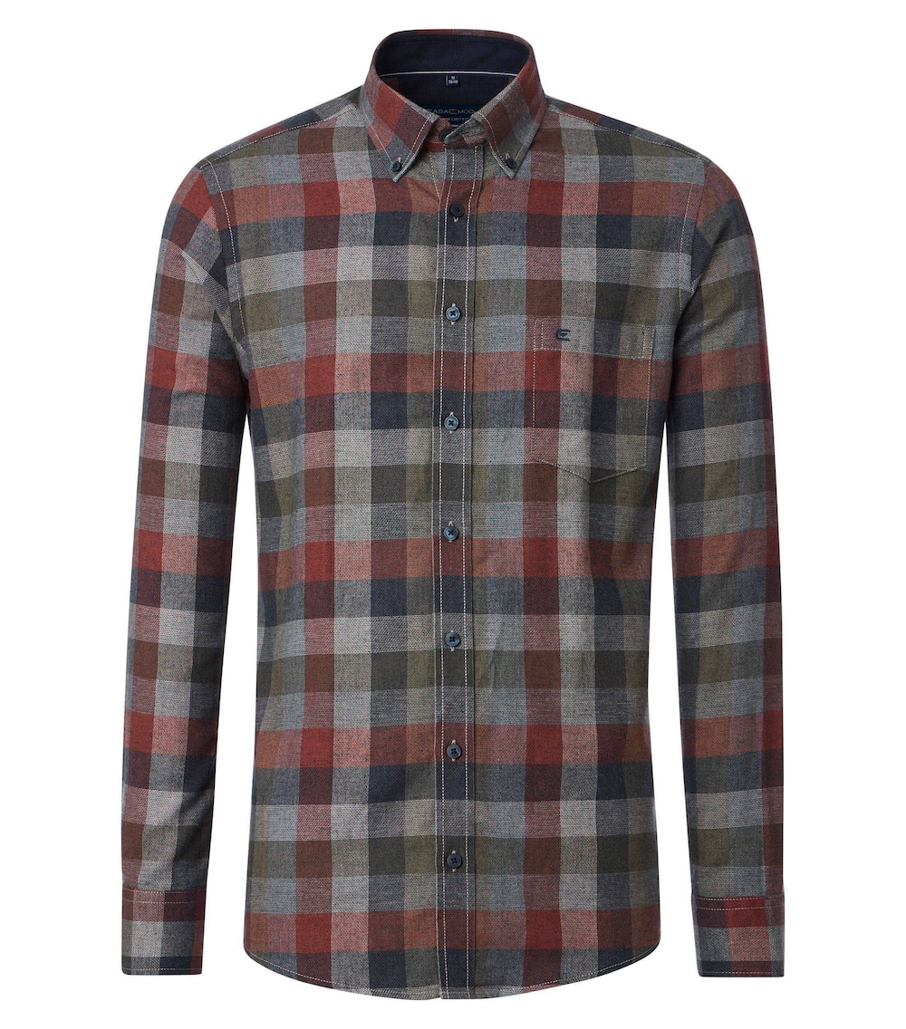 Freizeithemd kariert Comfort Fit