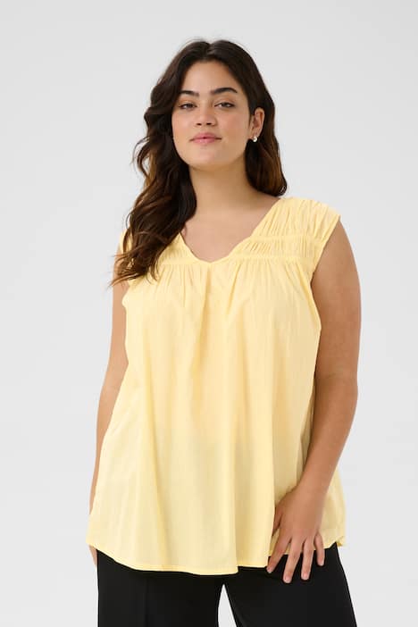 Ärmellose Bluse A-shape