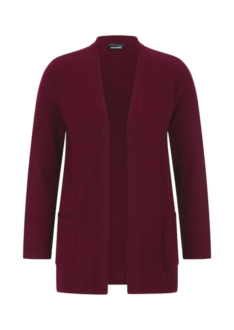 Elegante Strickjacke mit Kaschmir
