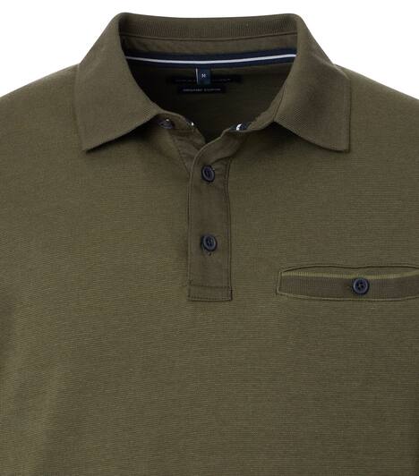 Polo-Shirt Langarm gestreift
