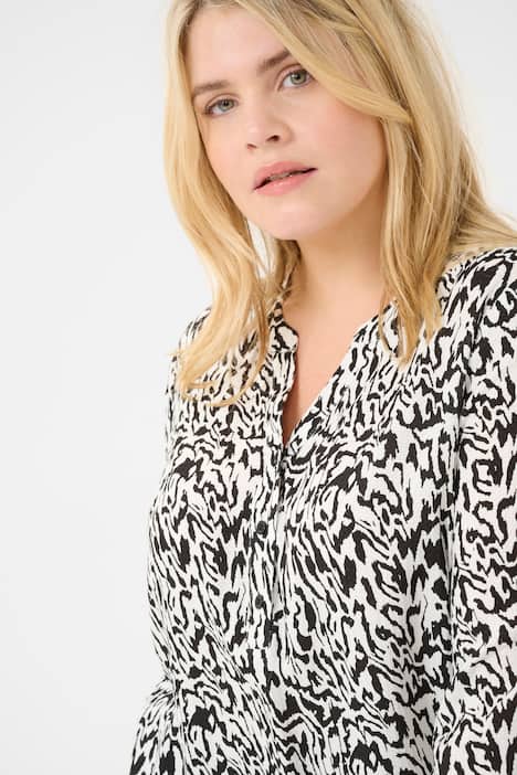 Langarm-Bluse Regular fit