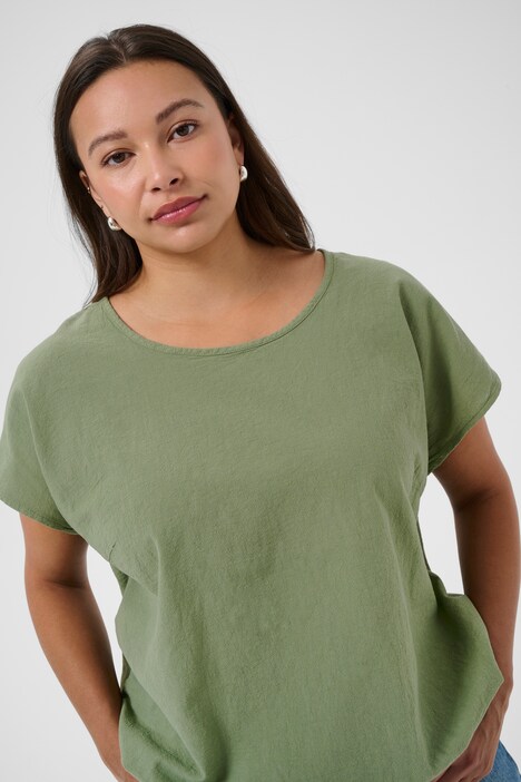 Kurzarm-Bluse Loose fit