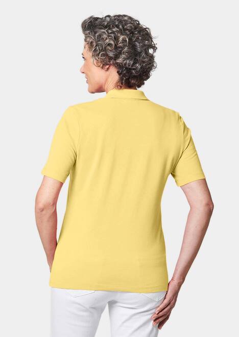 Poloshirt in hochwertigem Pikee