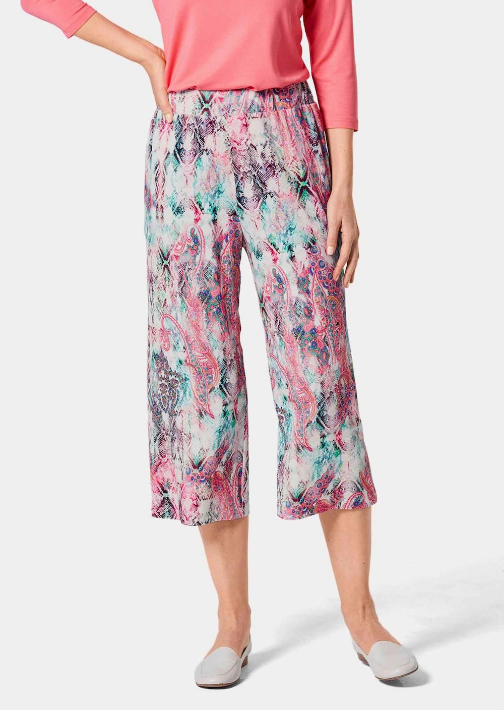 Druckhose Louisa mit weichem Fall
