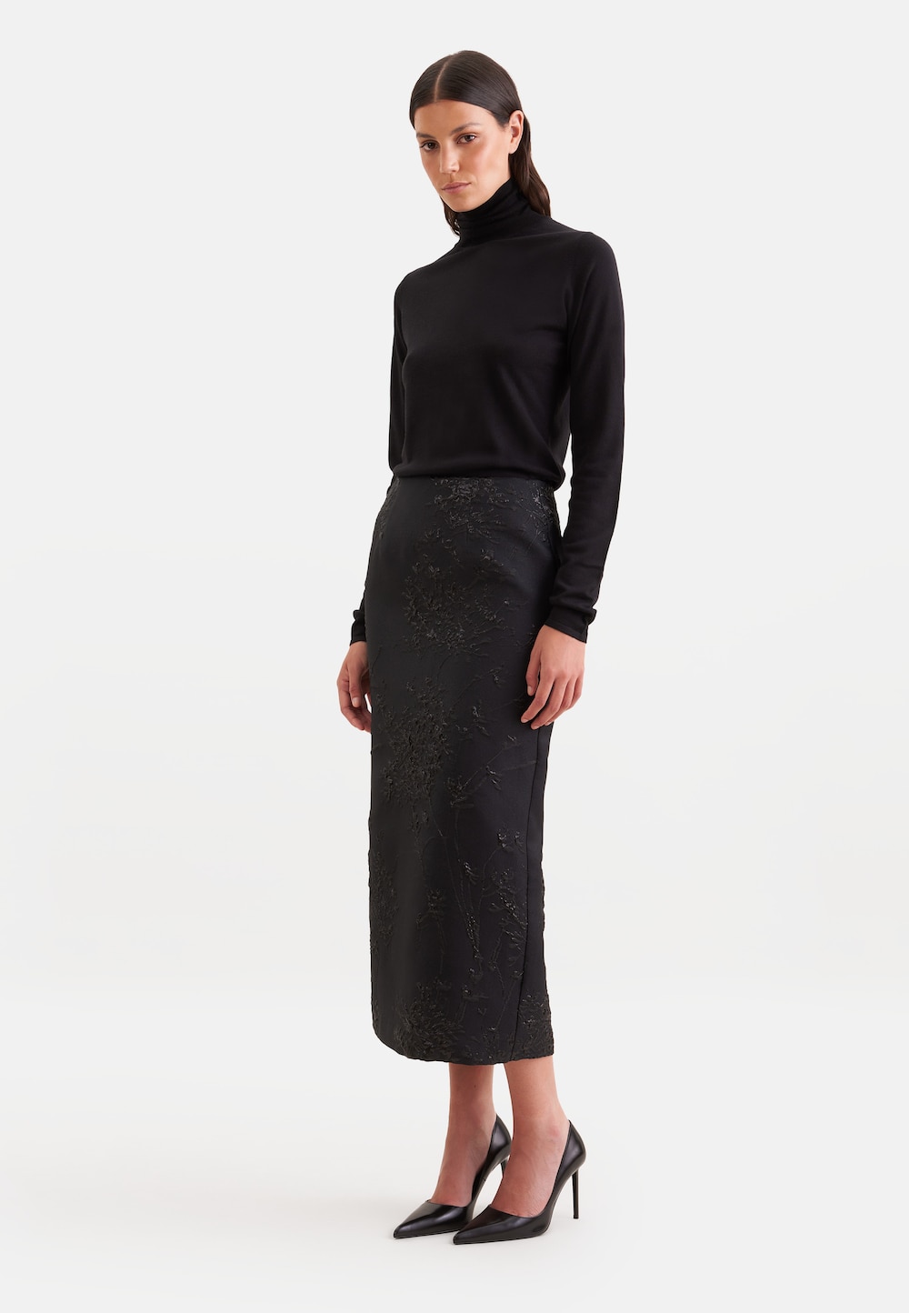 Damen Rock - Jacquard