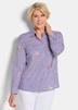 Druckbluse mit schimmerndem Print