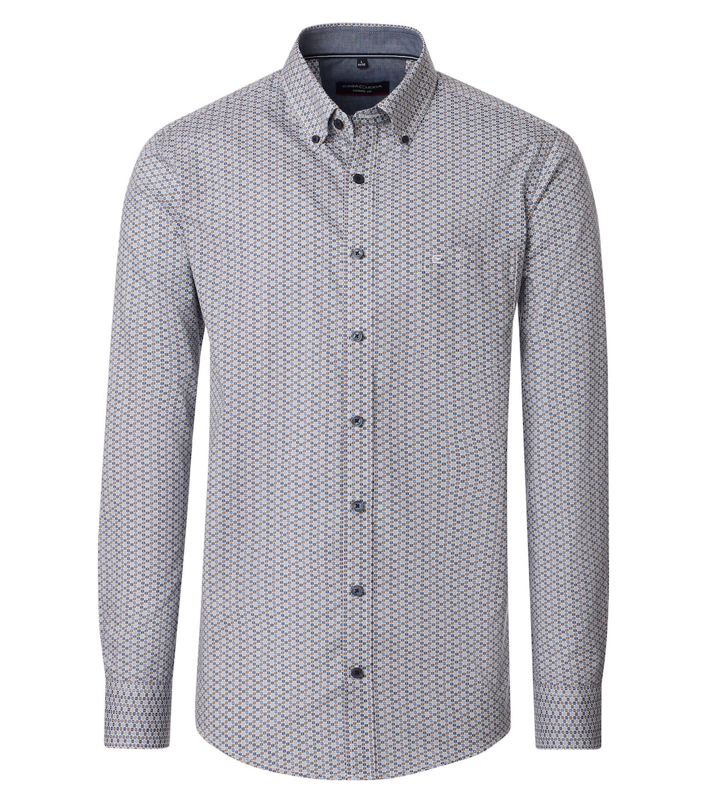 Freizeithemd Print Casual Fit