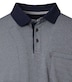 Polo-Shirt Langarm gestreift