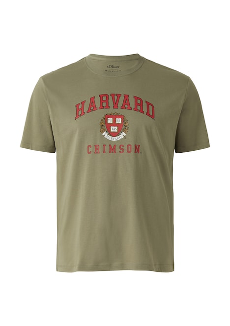 T-Shirt mit College-Artwork