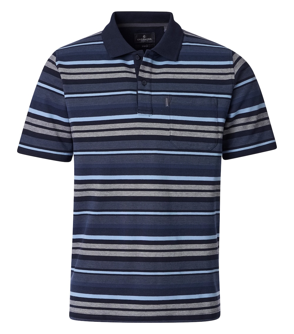 Polo-Shirt gestreift