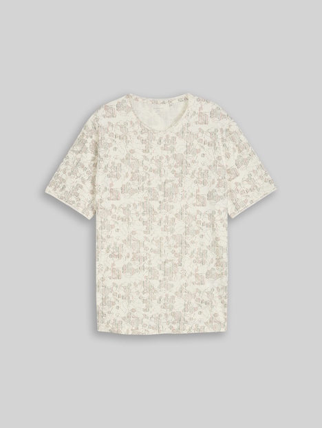 T-Shirt mit Allover-Print