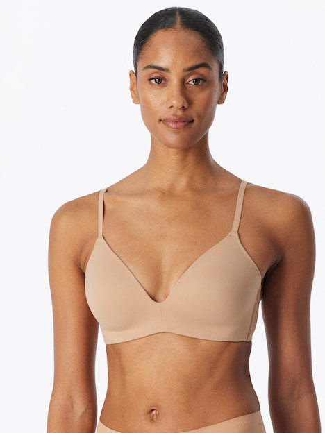 Schiesser Damen Bügelloser BH Invisible Soft - maple