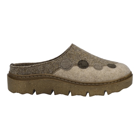 Damen Hausschuh Carmaux 04, beige-multi
