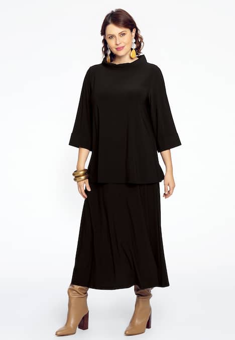 Rok met een elastieken tailleband