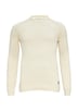 Crew-Neck-Pullover mit Farbeffekt