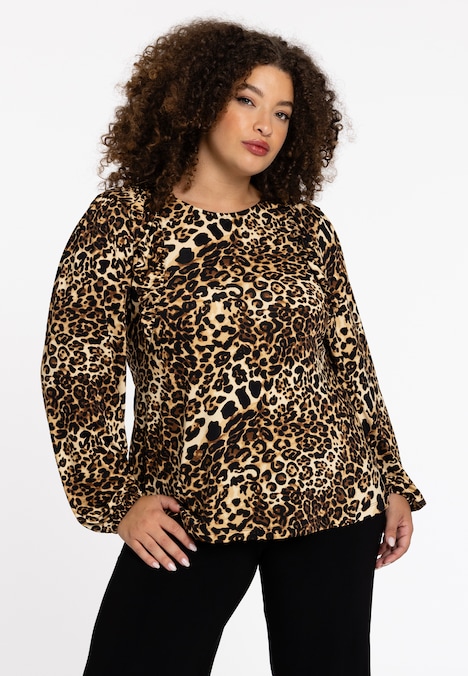 Tunika mit Tierdruck