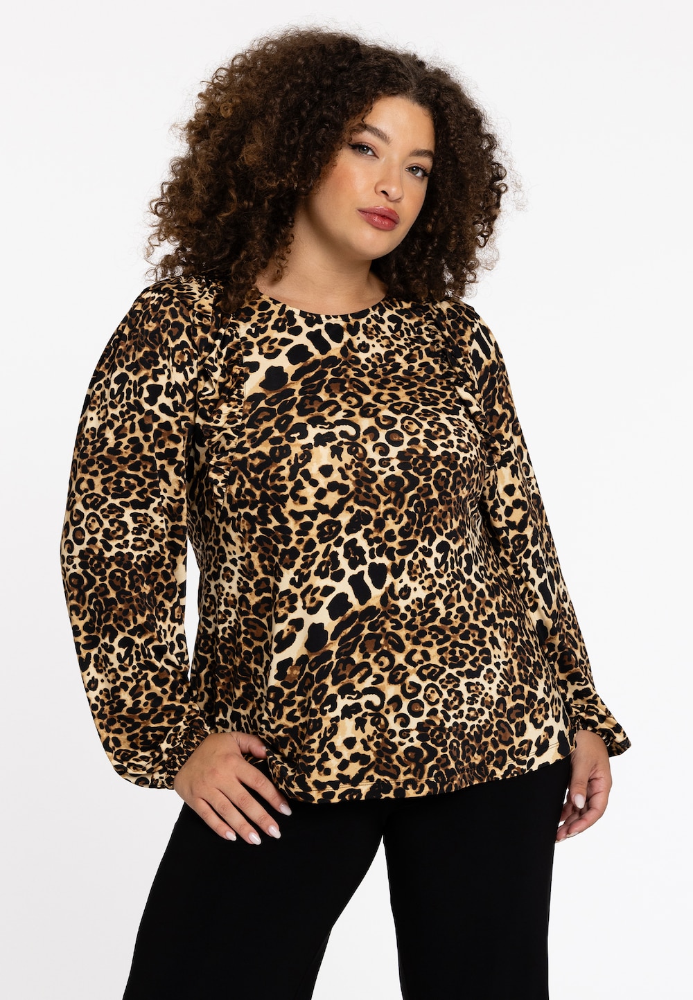 Tunika mit Tierdruck