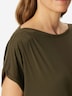 Schiesser Damen Pyjama Selected Premium oliv