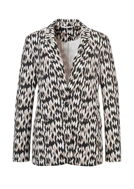 GOLDNER Blazer Gedessineerde blazer
