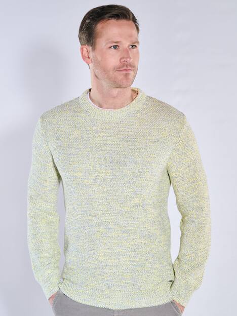 engbers Herren Pullover Rundhals , Gelb