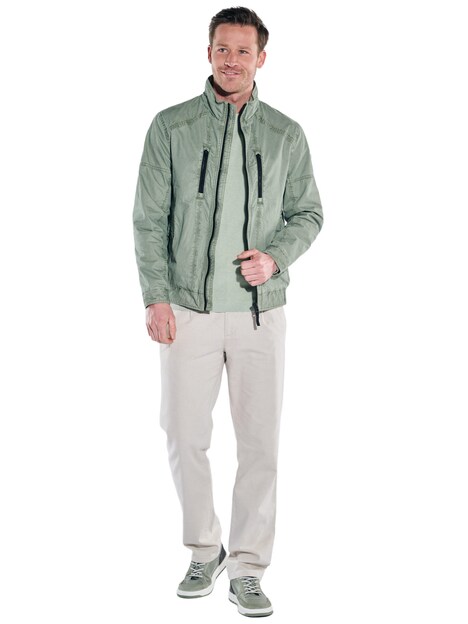 Herren Baumwoll-Jacke , Hellblau